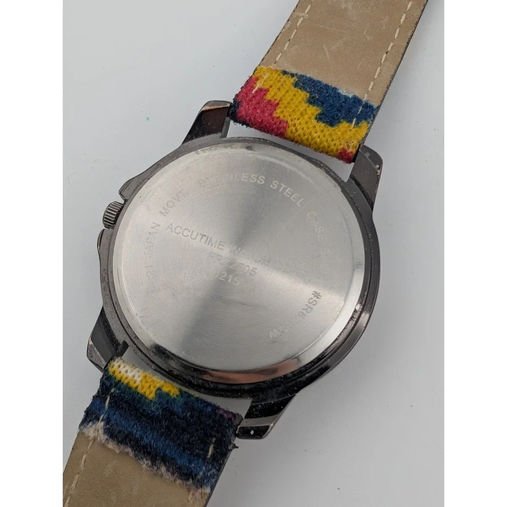 Frenzy New York Watch Women 40mm Case Southwest Design Band- New Battery
